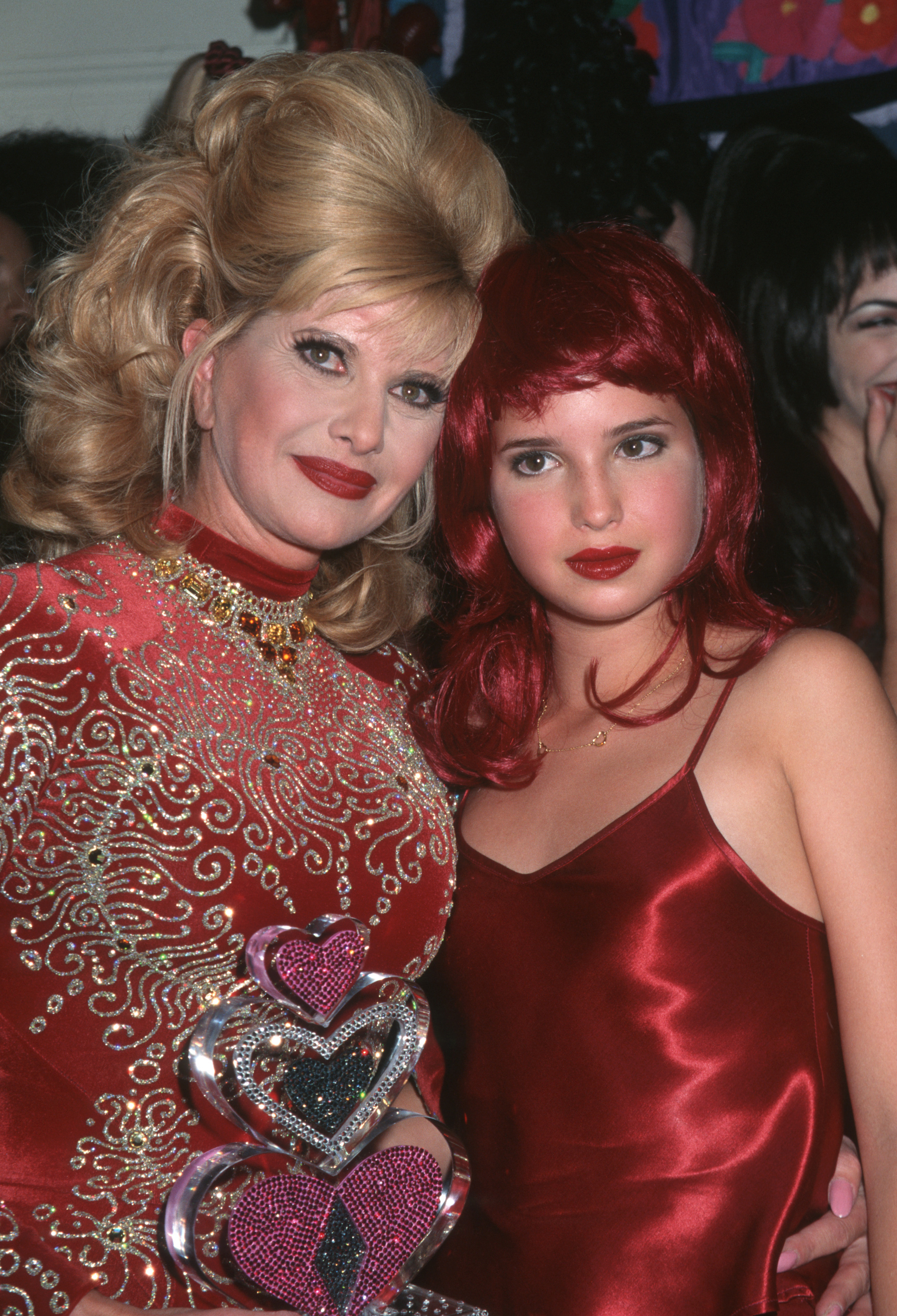 Ivana et Ivanka Trump à la soirée de charité "Momentum-A Taste for Life" pour le SIDA le 19 octobre 1995 | Source : Getty Images