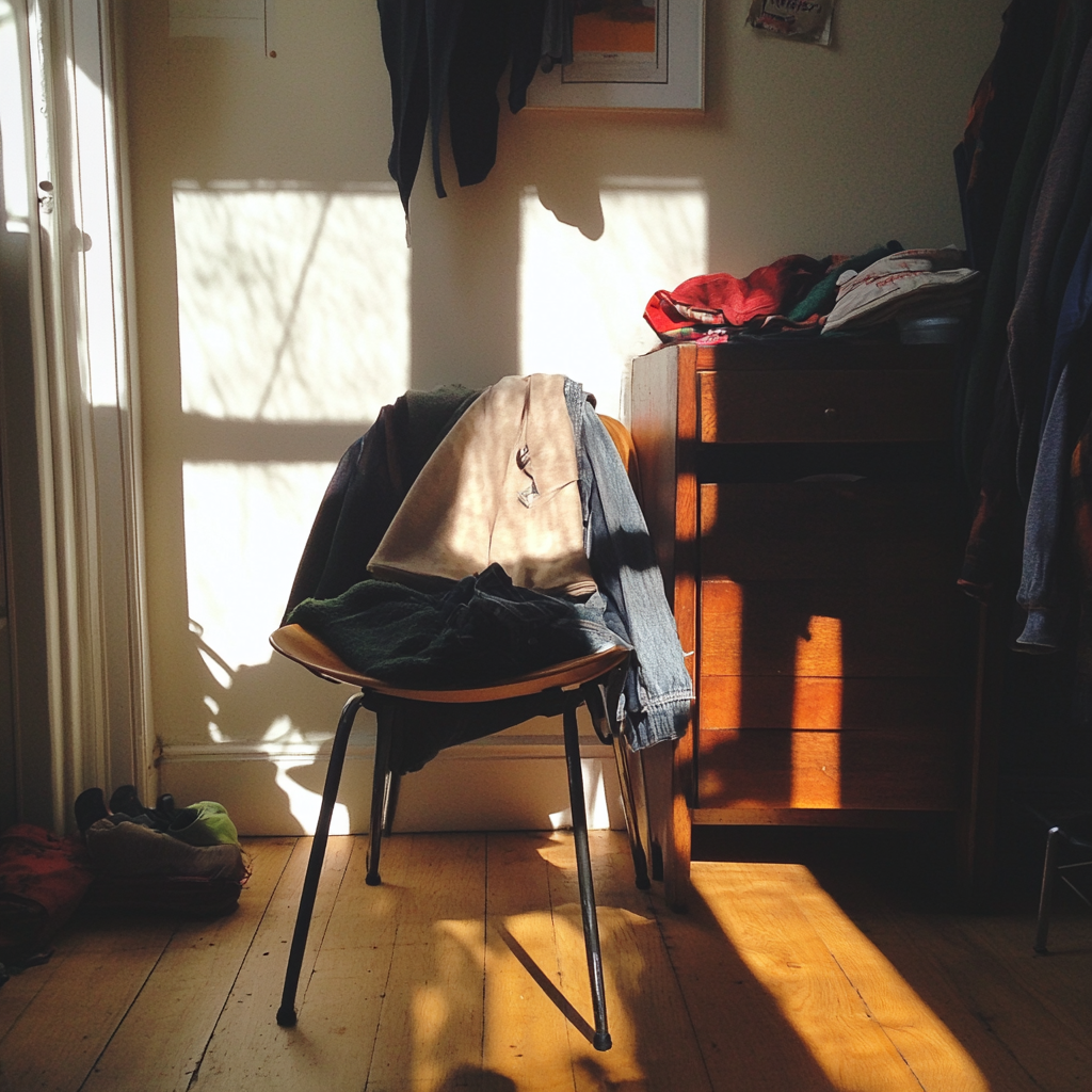 Une chambre en désordre | Source : Midjourney
