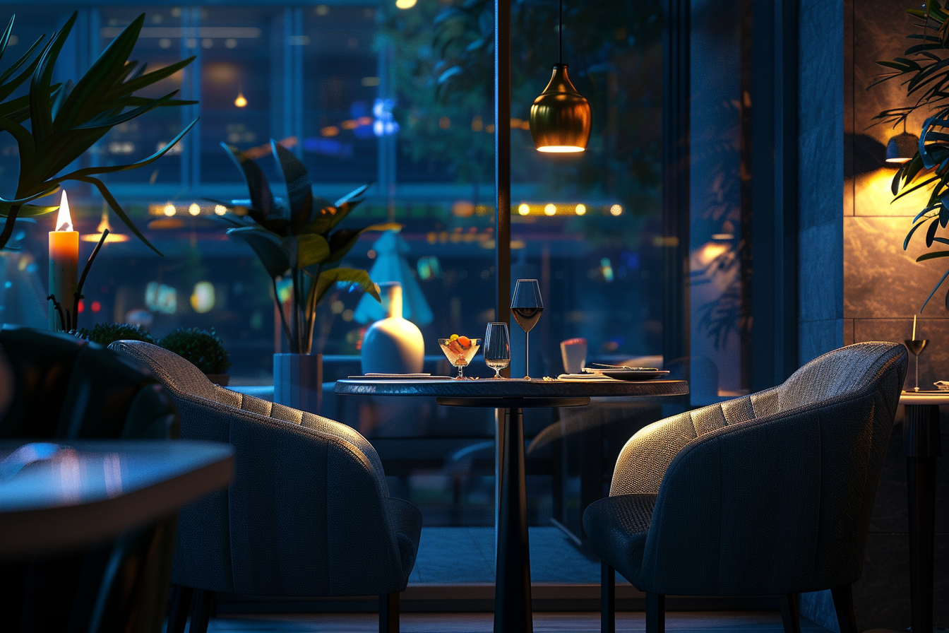 Une section VIP dans un restaurant | Source : Midjourney