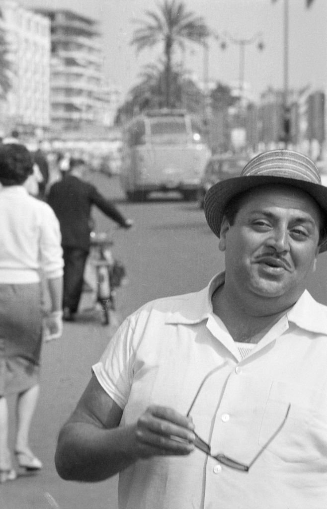 Dario Moreno au Festival de Cannes en 1960. | Photo : Getty Images