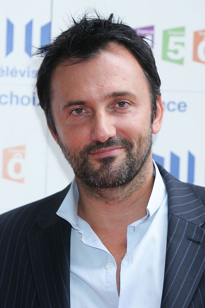 Frédéric Lopez lors d'une conférence de presse de France Télévisions à Paris | Source : Getty Images