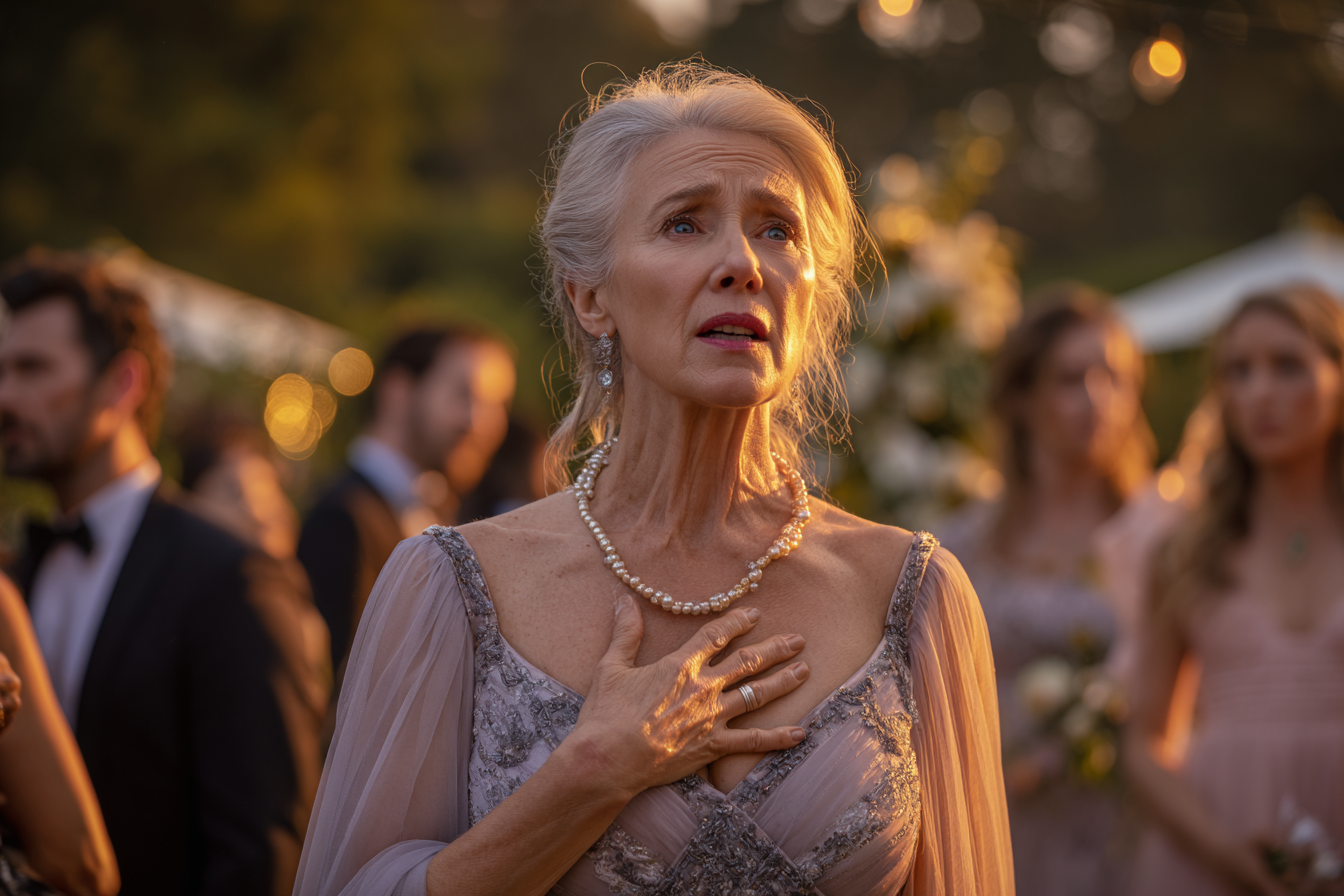 Une femme âgée choquée | Source : Midjourney