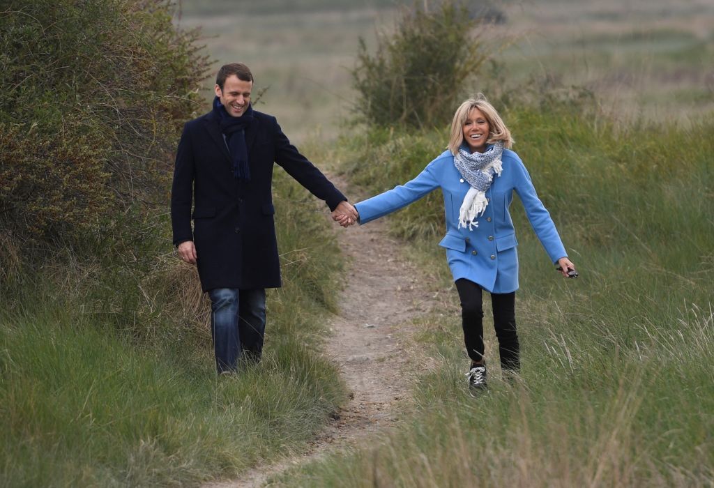 Emmanuel et Brigitte Macron | Source : Getty Images