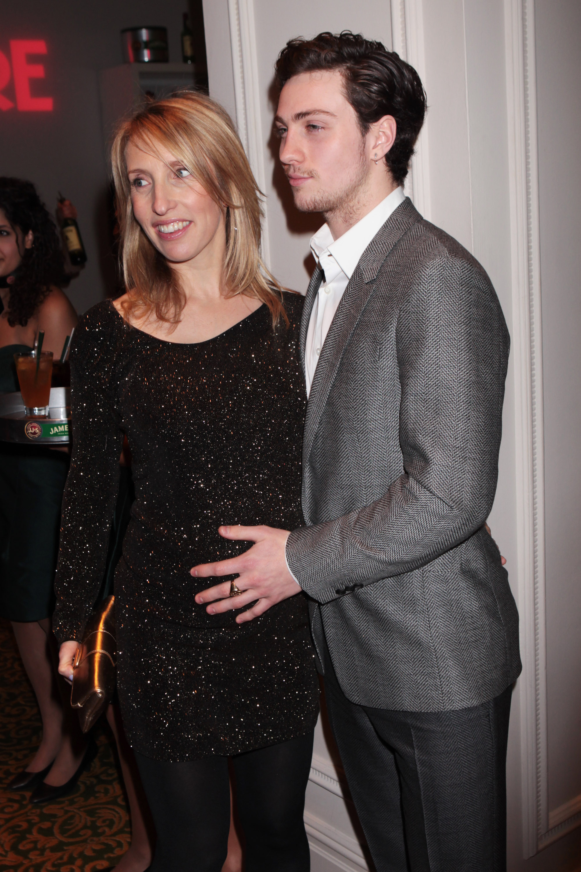 Sam et Aaron Taylor-Johnson aux British Academy Film Awards à Londres en 2010 | Source : Getty Images