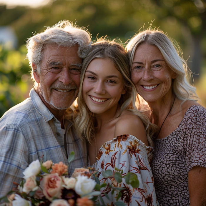 Un portrait de famille heureux | Source : Midjourney