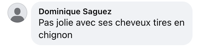 Commentaire d'internaute sur l'apparition de Céline Dion à Las Vegas | Source : capture réseaux sociaux