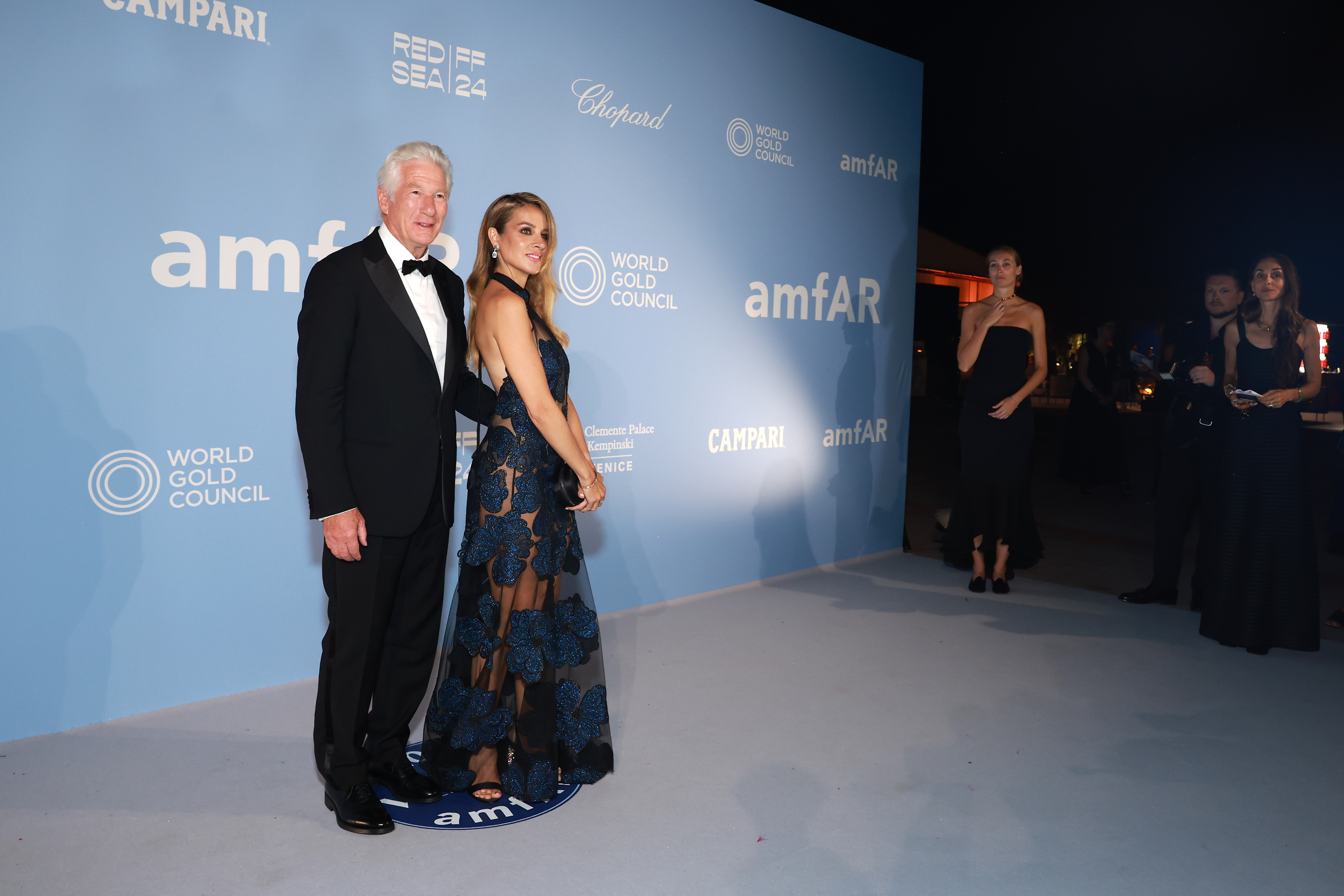 Richard Gere et Alejandra Silva | Source : Getty Images