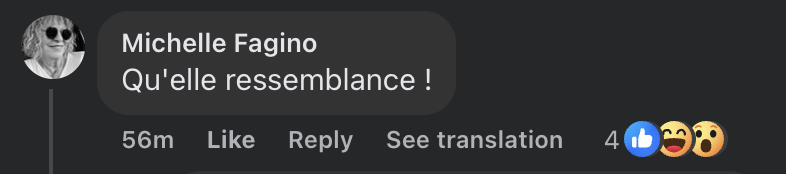Commentaire d'un internaute : | Source : Facebook/Gala
