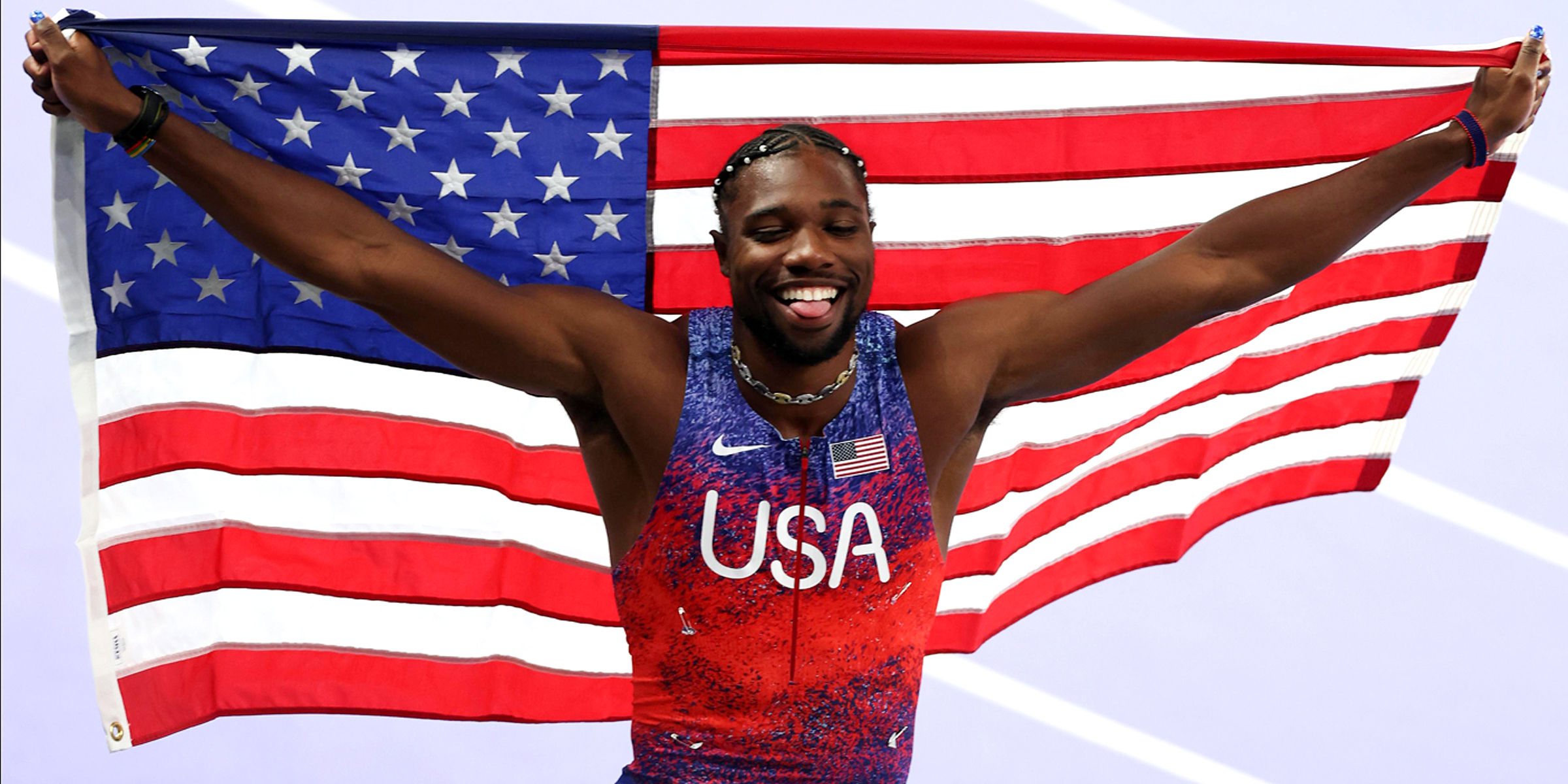 Noah Lyles, 2024 | Source : Getty Images