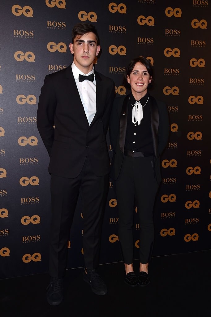 Theo et Maud Griezmann assistent aux GQ Men Of The Year Awards au musée d'Orsay le 23 novembre 2016 à Paris, en France. | Photo : Getty Images