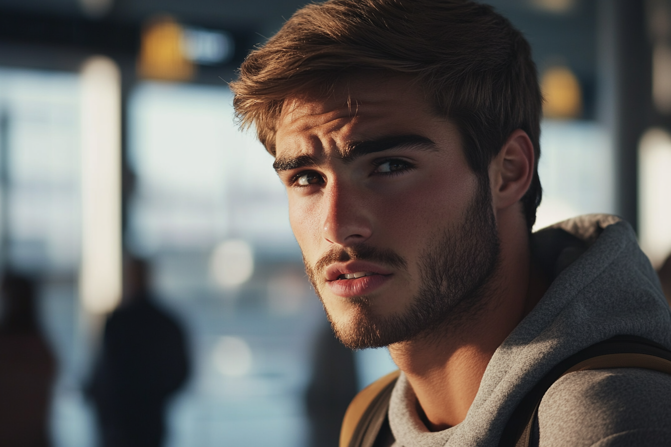 Un homme qui parle | Source : Midjourney