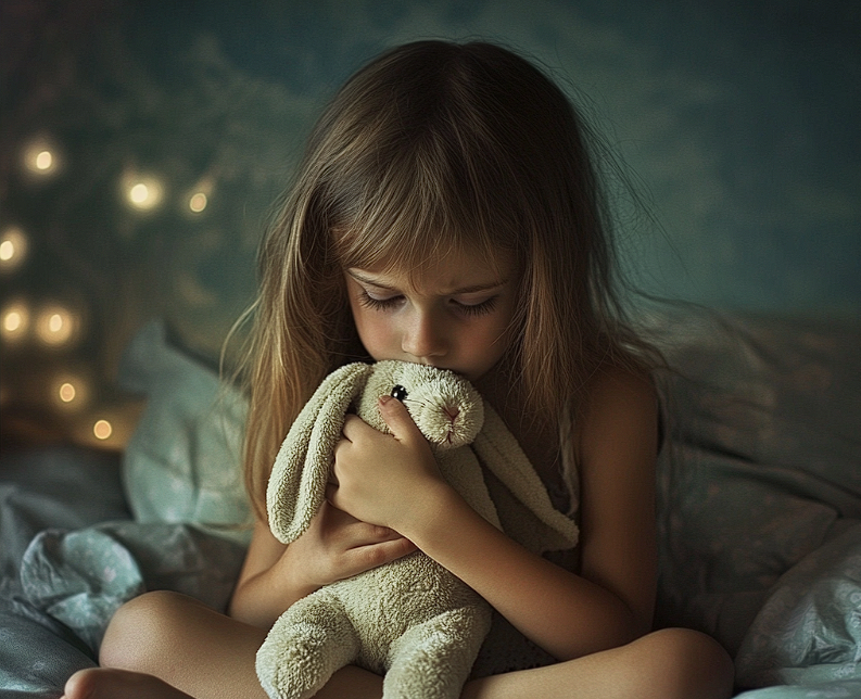 Un enfant triste | Source : Midjourney