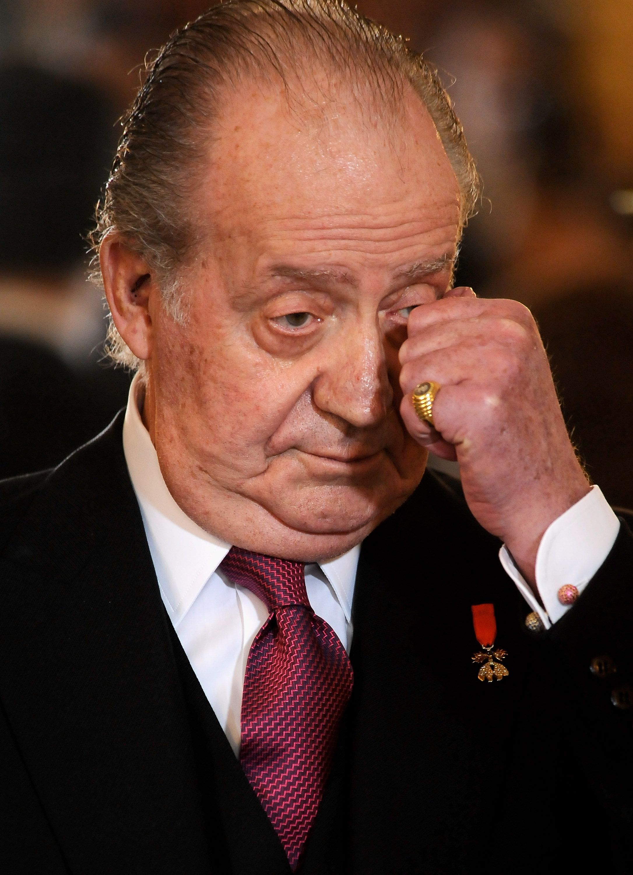  Le Roi Juan Carlos d'Espagne au Palais Royal, le 18 janvier 2011 à Madrid, Espagne. | Photo : Getty Images