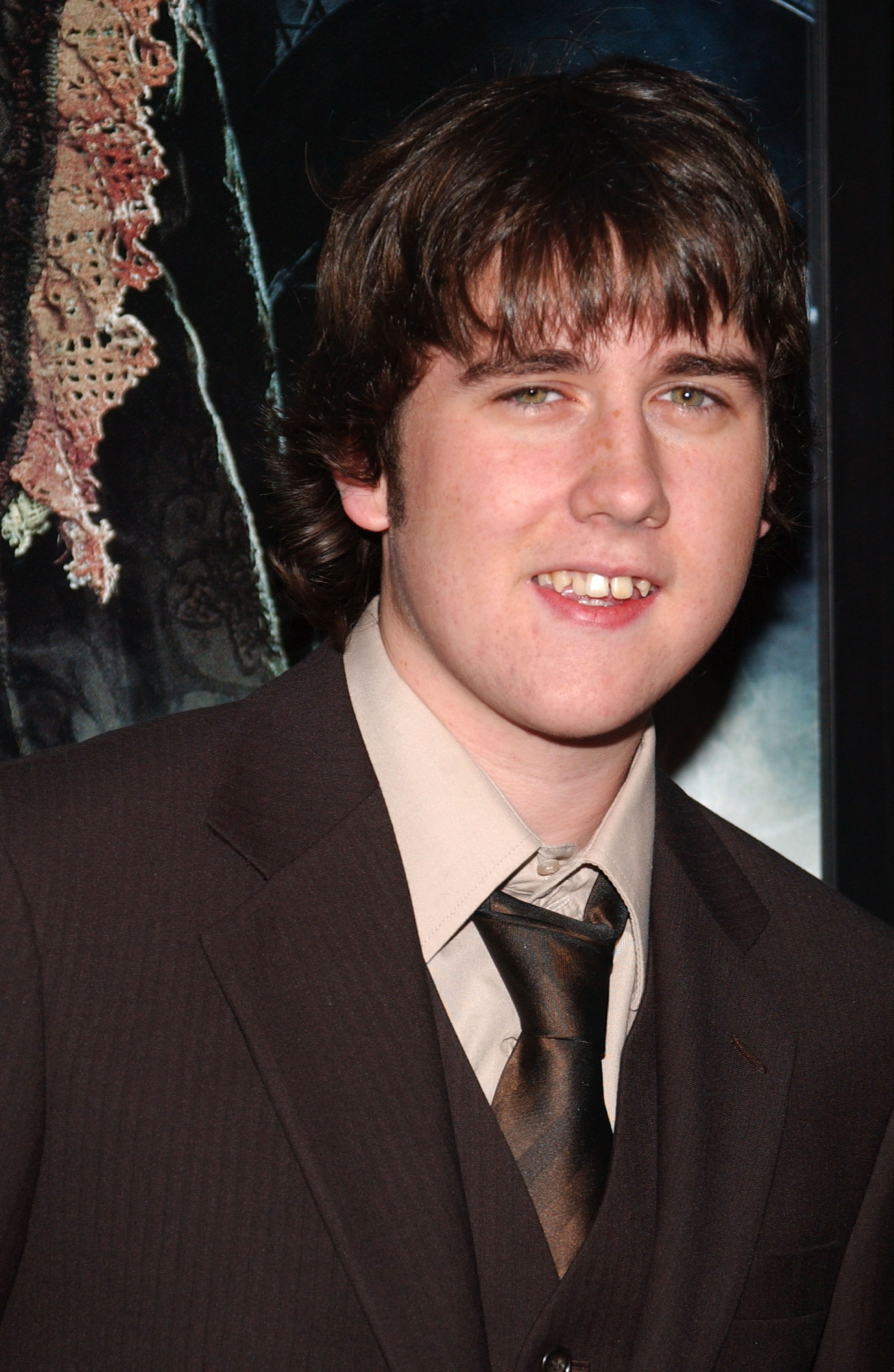 Matthew Lewis à la première de "Harry Potter et la coupe de feu" le 12 novembre 2005 à New York. | Source : Getty Images