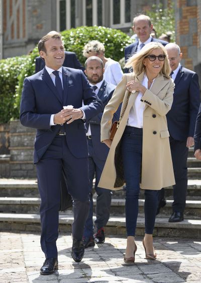 Brigitte Macron et son époux | Photo : Getty Image