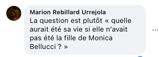 Commentaire d'un internaute I Source : https://www.facebook.com/photo/?fbid=1495090372272702&set=a.252037809911304