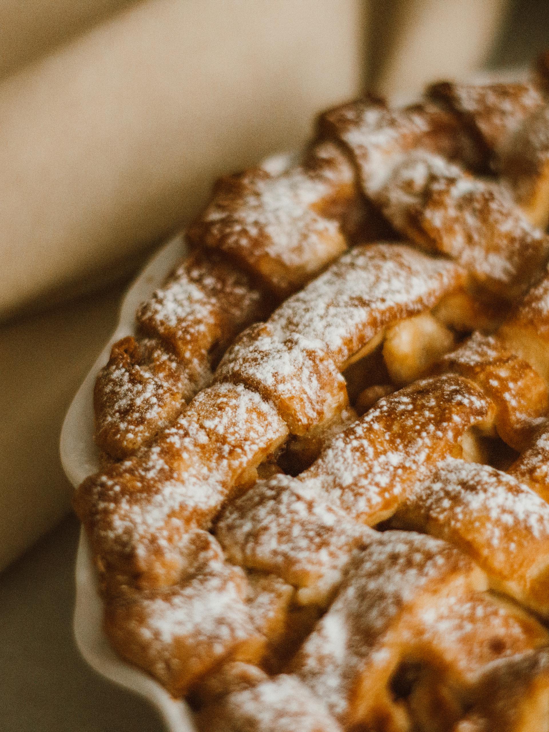 Gros plan sur une tarte aux pommes | Source : Pexels