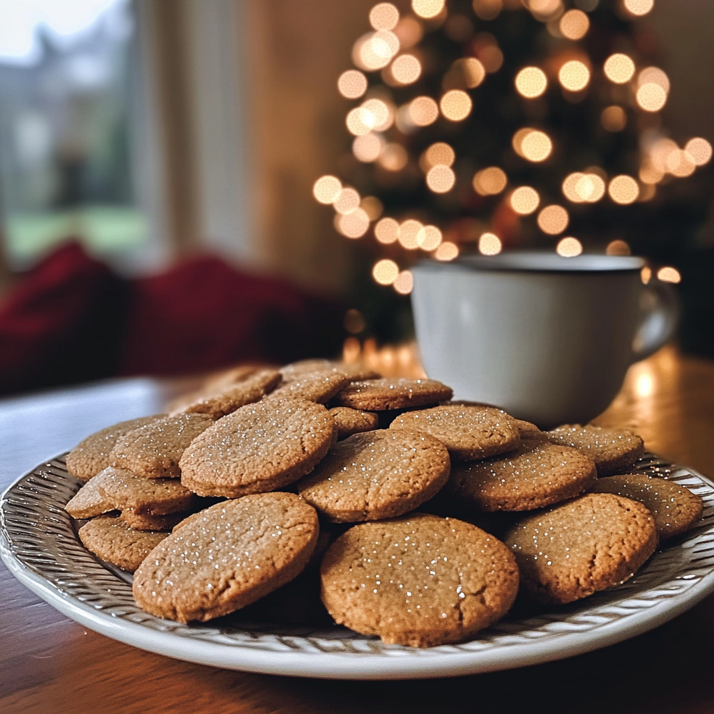 Une assiette de biscuits | Source : Midjourney