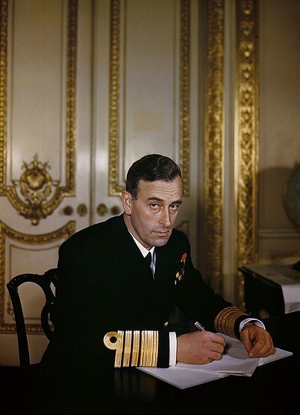 Amiral Lord Louis Mountbatten, 1943. | Source : Wikimedia Commons