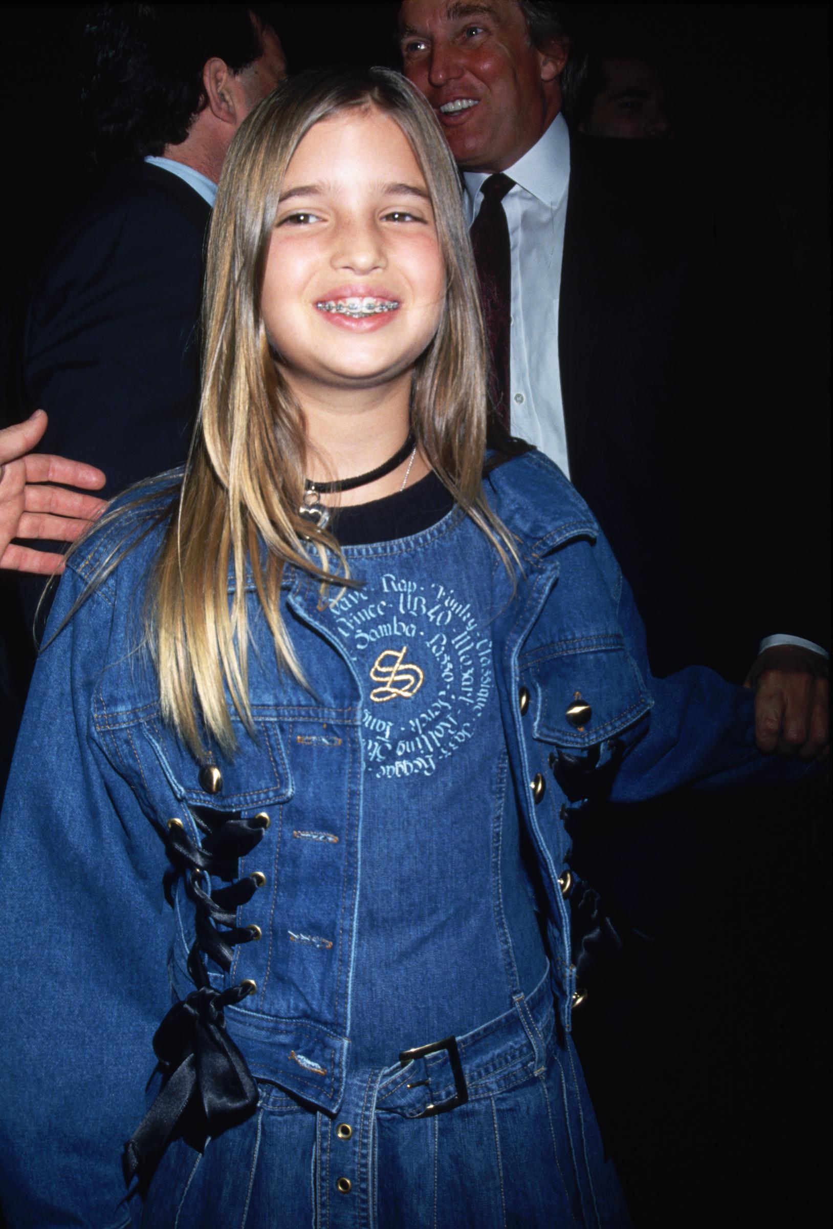 Ivanka Trump lors de l'ouverture d'un restaurant le 1er janvier 1993 | Source : Getty Images