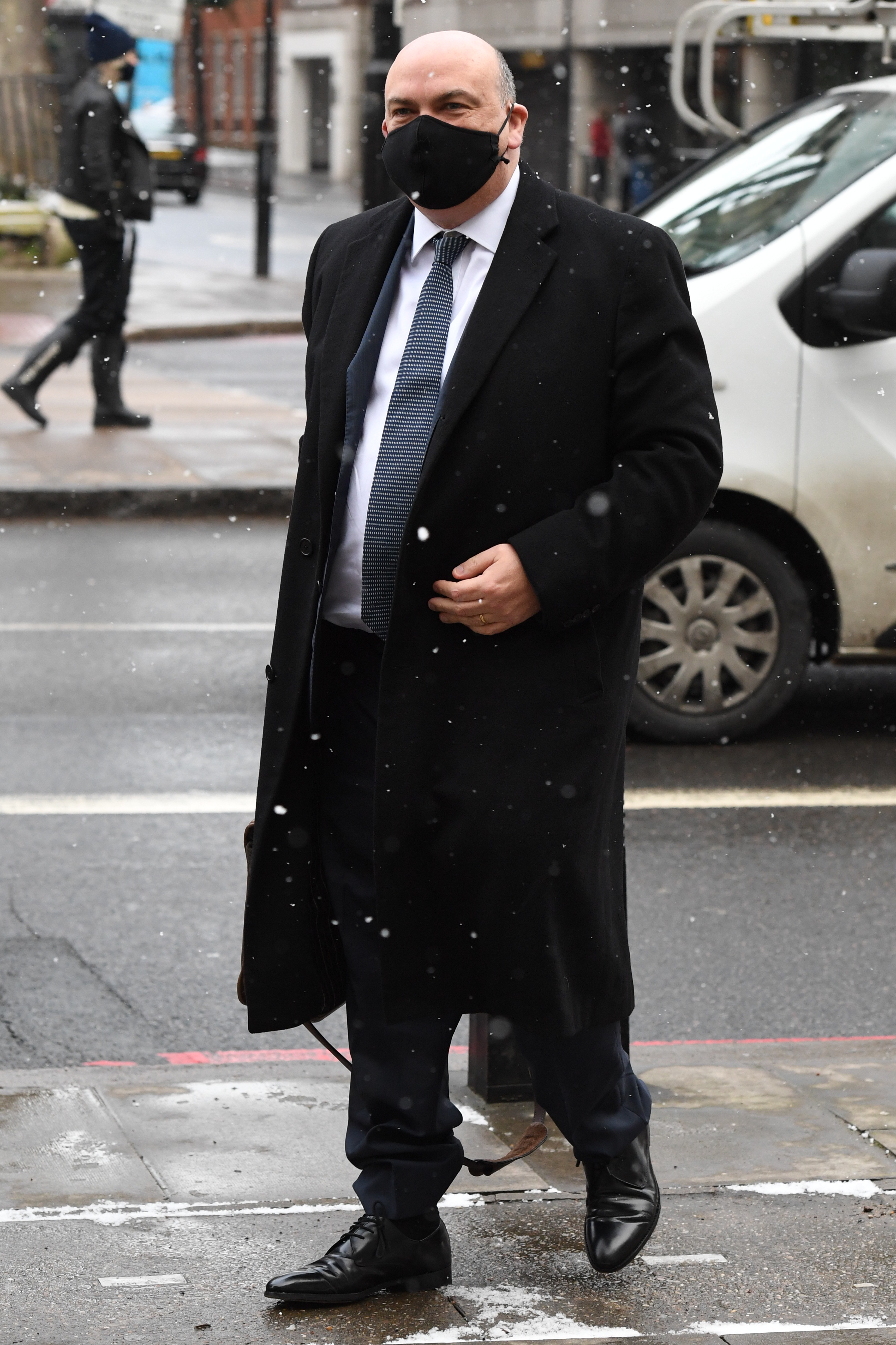 Mike Lynch arrivant à la cour des magistrats de Westminster le 9 février 2021, à Londres, en Angleterre. | Source : Getty Images