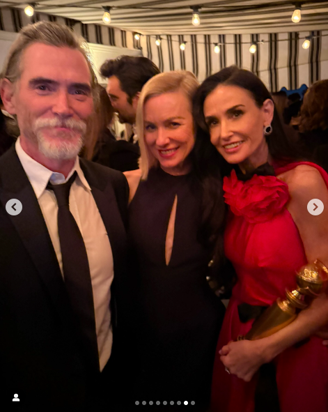 Billy Crudup, Naomi Watts et Demi Moore | Source : Instagram/demimoore