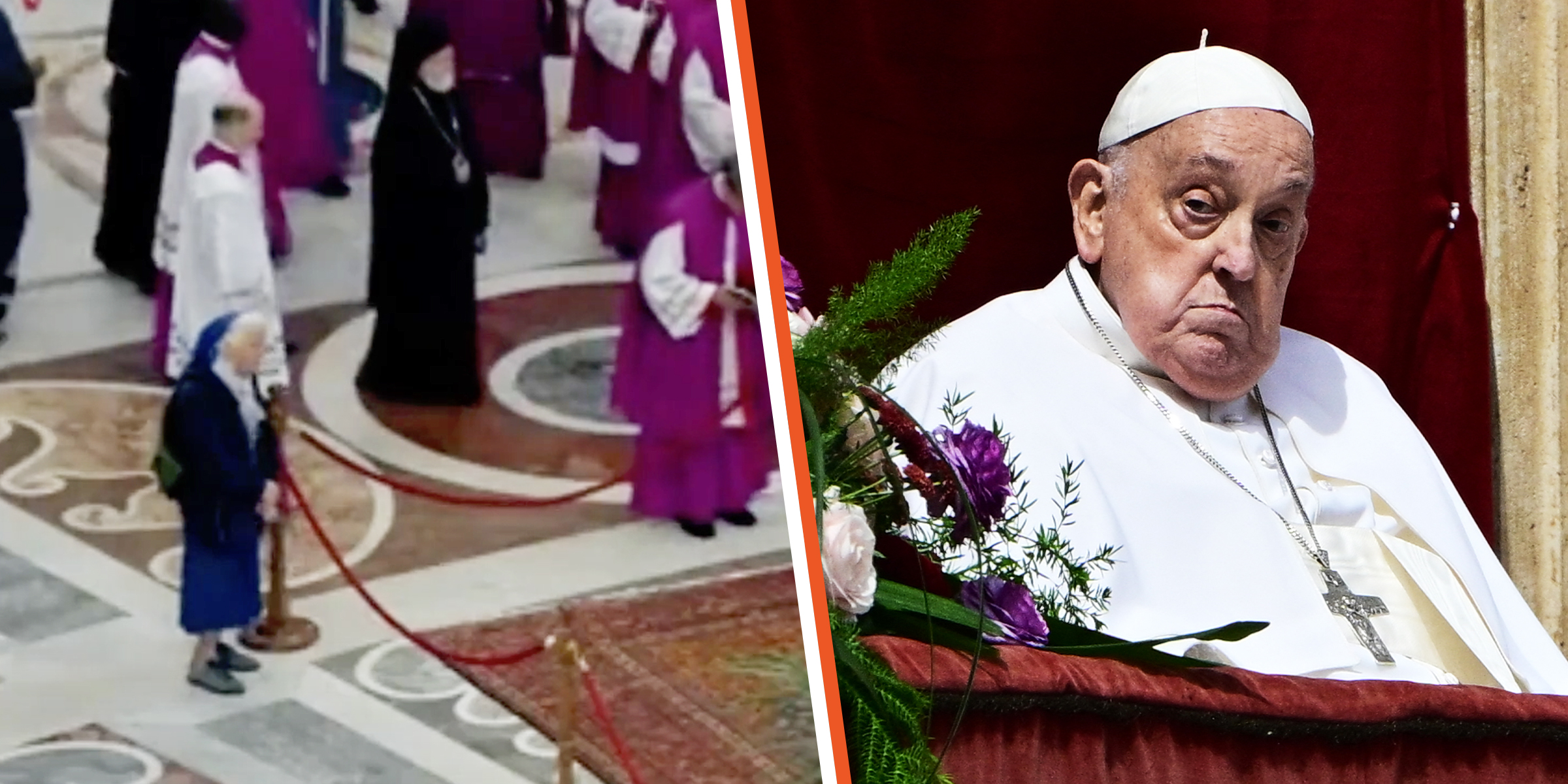 La religieuse | Le pape François | Source : YouTube/TheIndependent