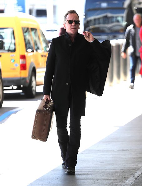 Kiefer Sutherland est vu le 11 mars 2020 à Los Angeles, en Californie. |Photo : Getty Images