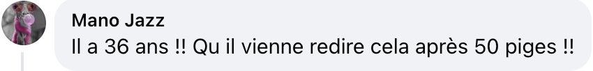 Commentaire d'un internaute sur les propos de Pierre Niney | Source : Facebook/Gala