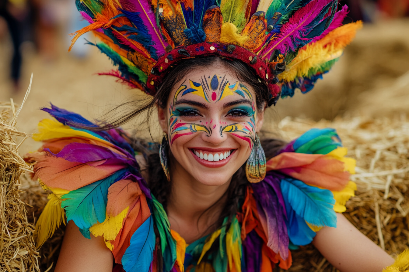 Une femme souriante | Source : Midjourney