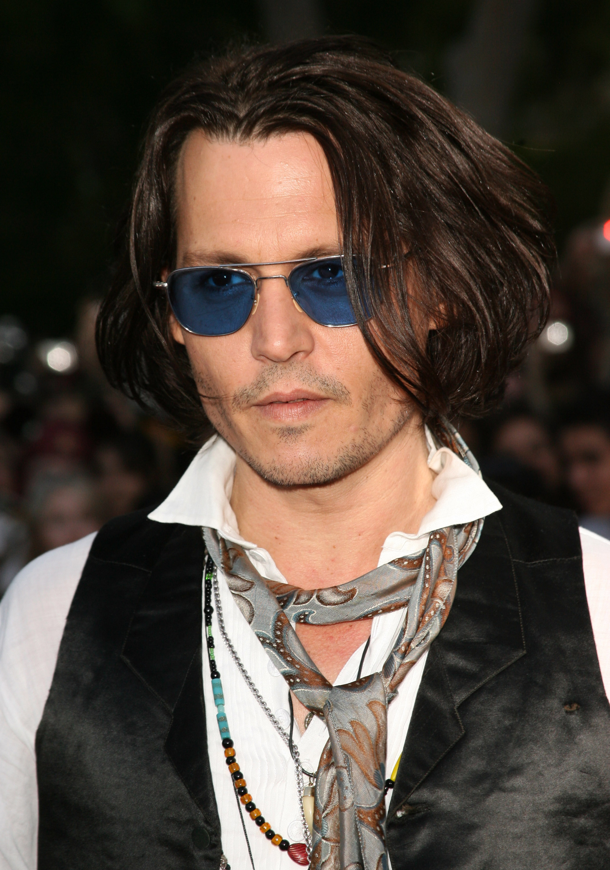 Johnny Depp à la première mondiale de "Pirates des Caraïbes : à la fin du monde" à Anaheim, Californie, le 19 mai 2007 | Source : Getty Images