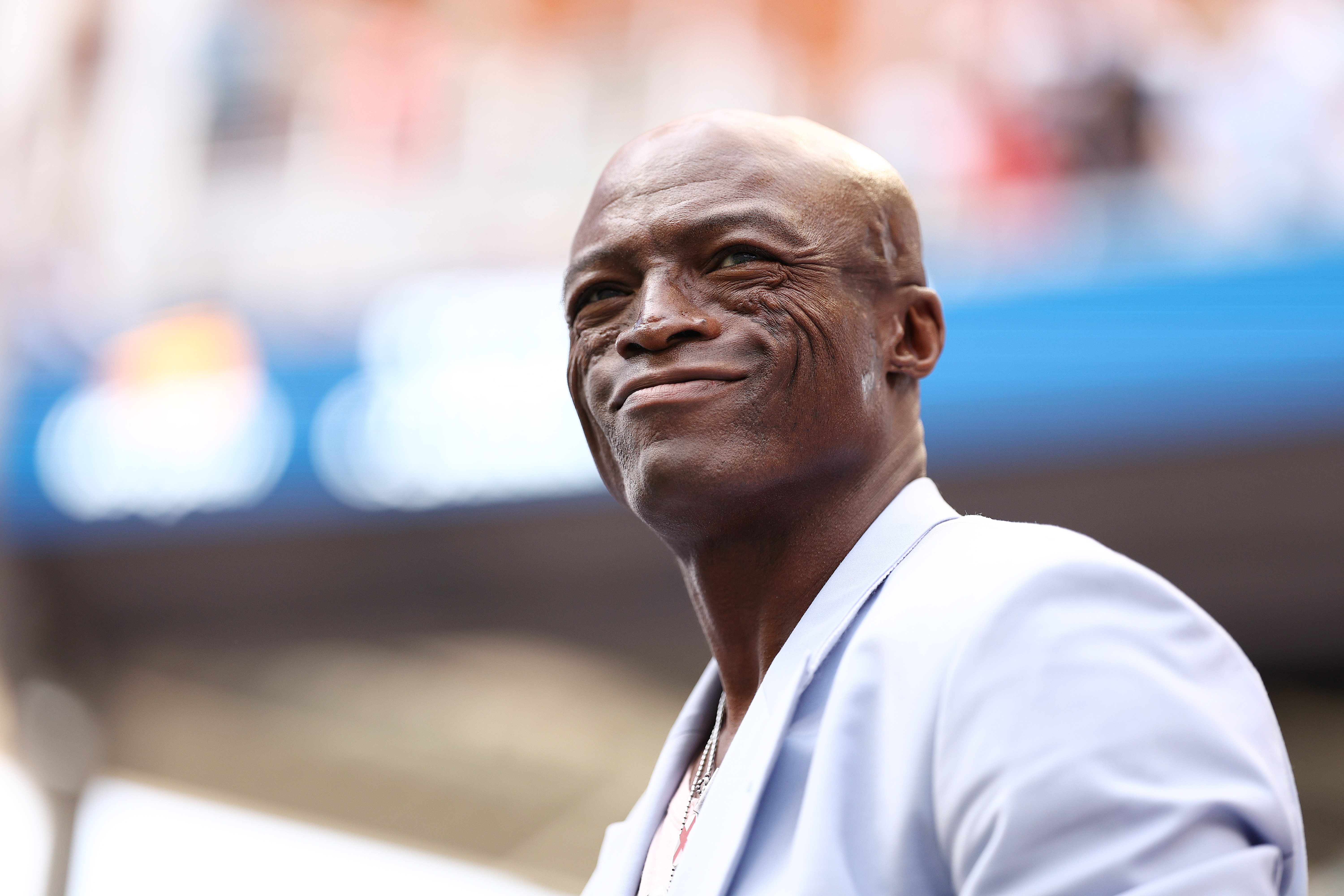 Seal assiste au match du troisième tour du simple masculin lors de la sixième journée de l'US Open 2023 à l'USTA Billie Jean King National Tennis Center le 02 septembre 2023 à New York | Source : Getty Images