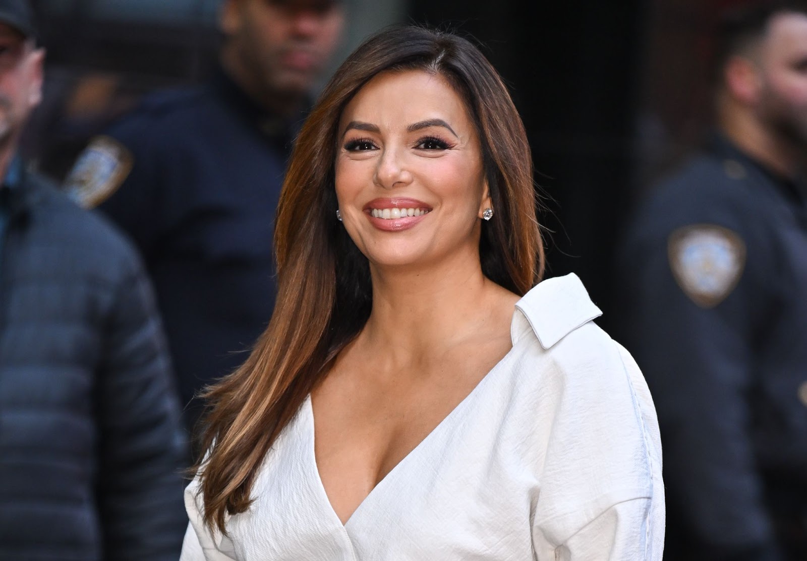 Eva Longoria photographiée le 29 octobre 2024, à New York. | Source : Getty Images