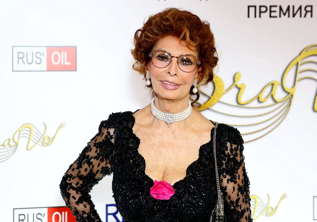 Sophia Loren aux BraVo international professional musical awards le 14 novembre 2017. | Source : Getty Images