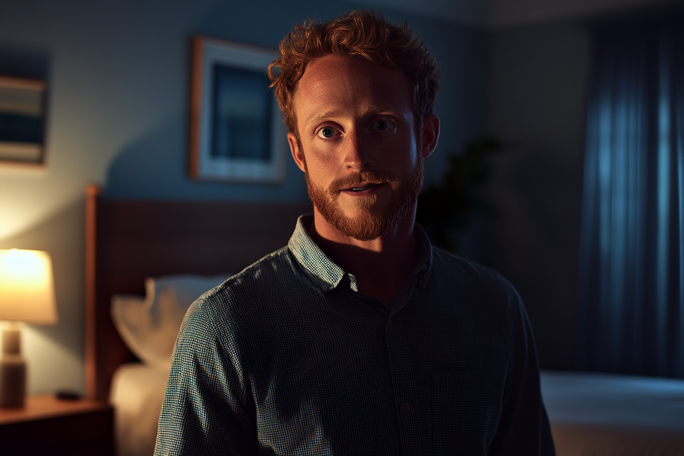 Un homme qui parle à sa femme | Source : Midjourney