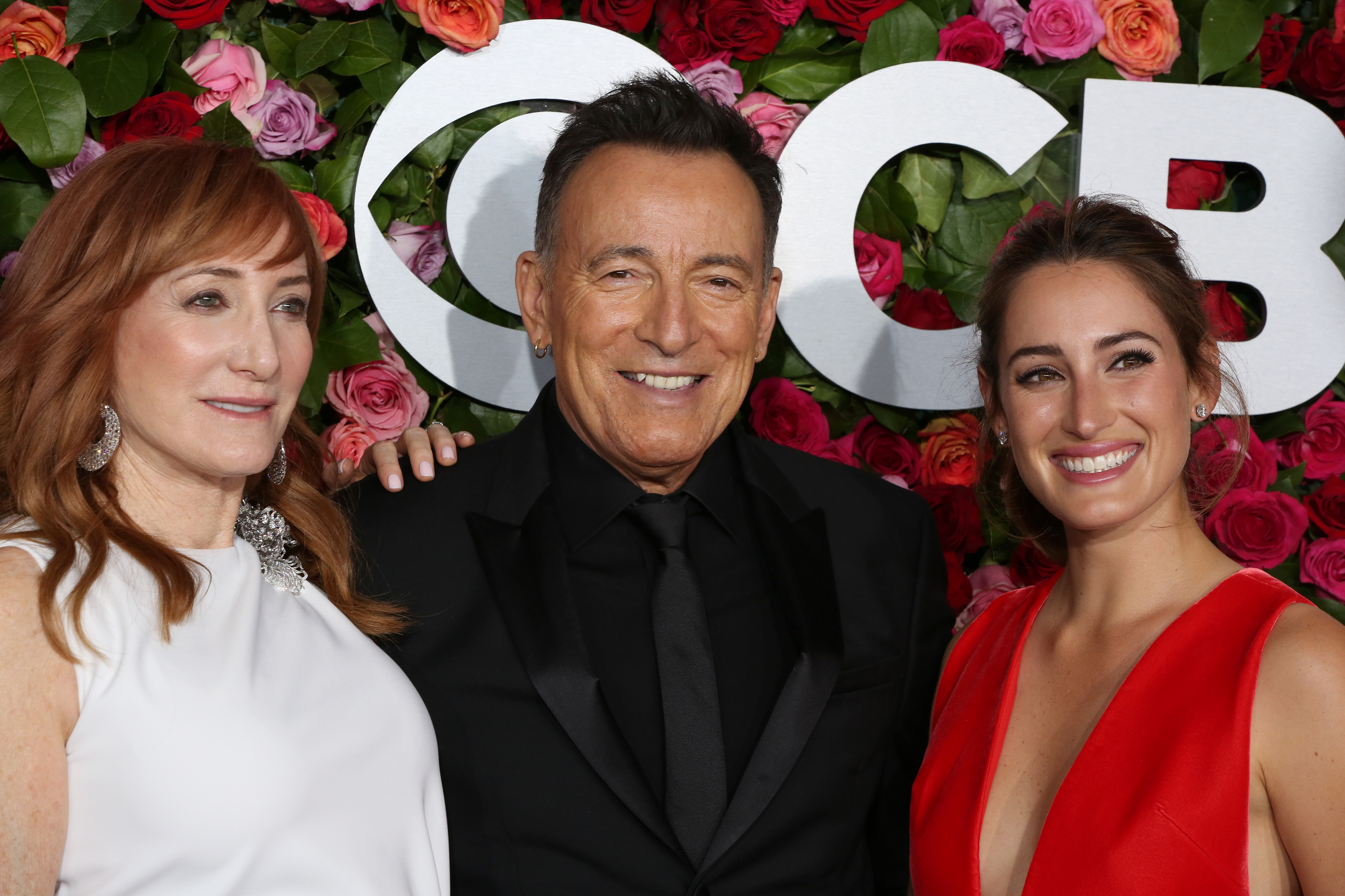 Patti Scialfa, Bruce Springsteen et Jessica Springsteen à New York. le 10 juin 2018 | Source : Getty Images