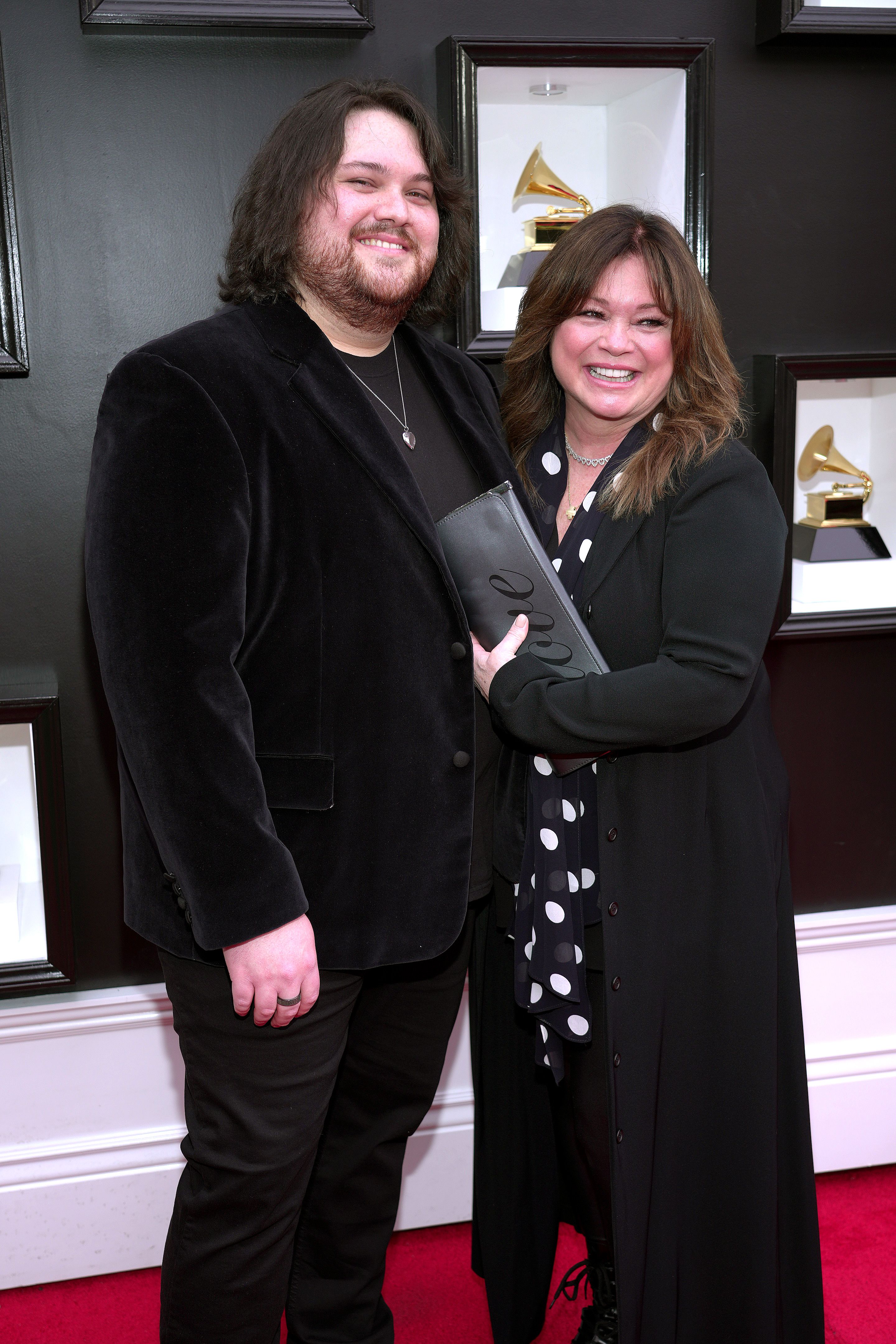Valerie Bertinelli et Wolfgang Van Halen lors de la 64e édition des Grammy Awards en avril 2022 | Source : Getty Images