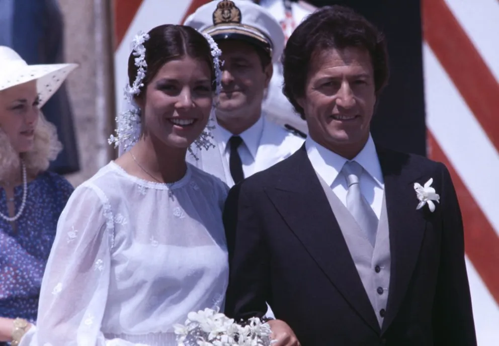 Mariage de Caroline de Monaco et Philippe Junot, le 29 juin 1978 à Monaco. | Photo : Getty Images