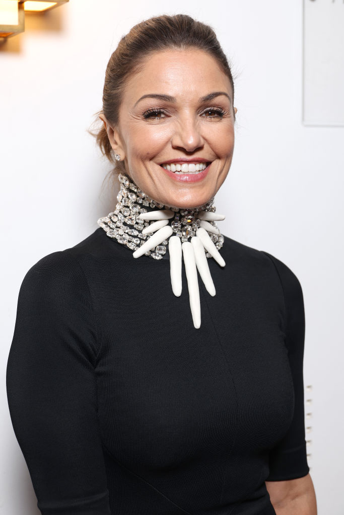 Nadia Farès assiste au défilé Stéphane Rolland Haute Couture printemps-été 2024 dans le cadre de la Fashion Week de Paris, le 23 janvier 2024 à Paris, en France I Source : Getty Images