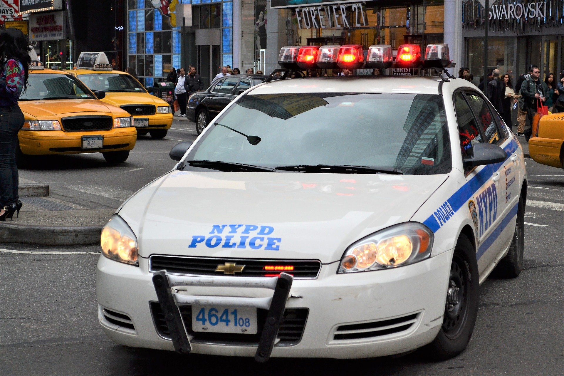 Une voiture de police | Source : Pixabay