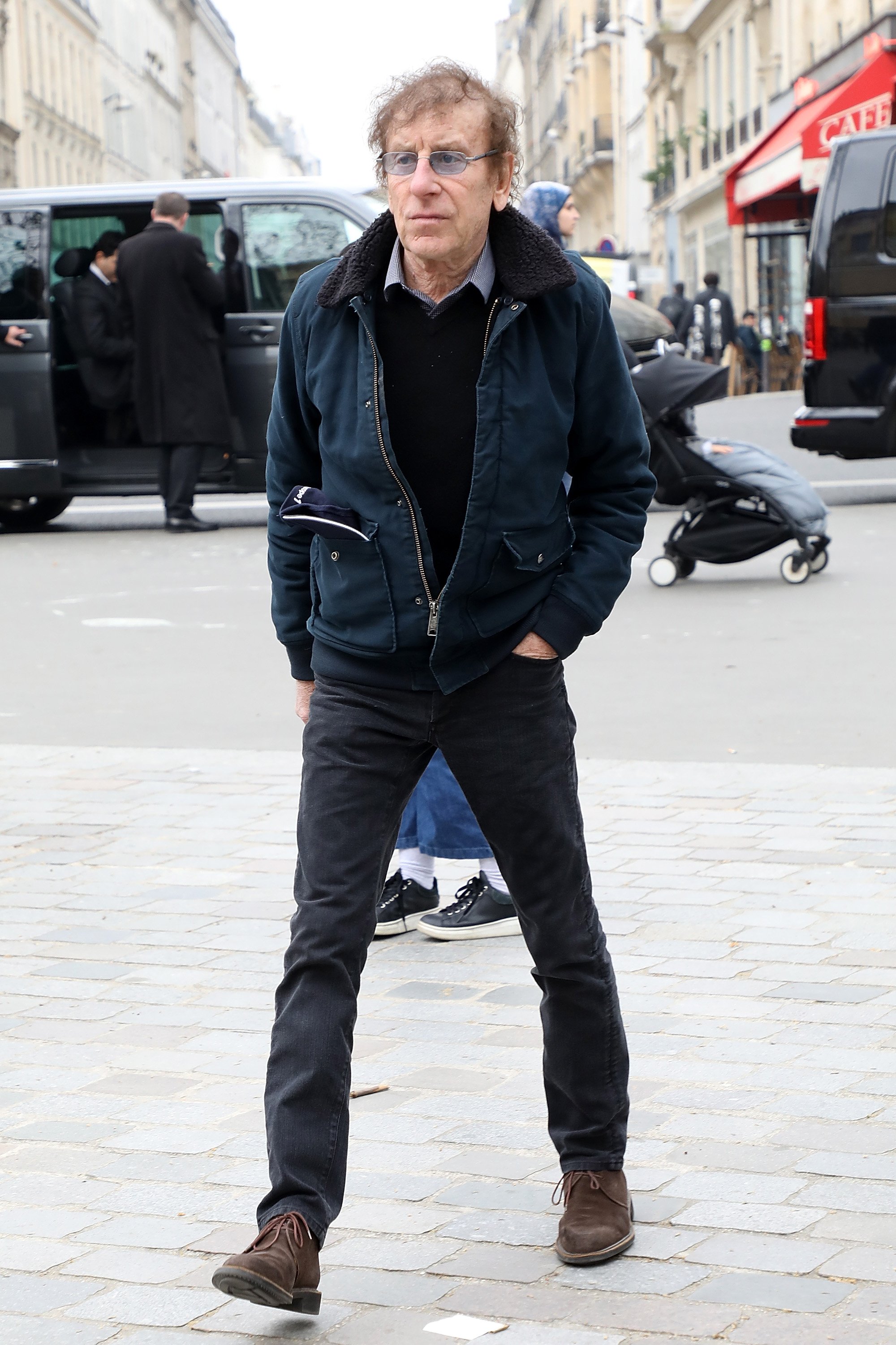 Alain Souchon assiste à un hommage à Jacques Higelin au Cirque d'Hiver le 12 avril 2018 à Paris, France. | Photo : Getty Images