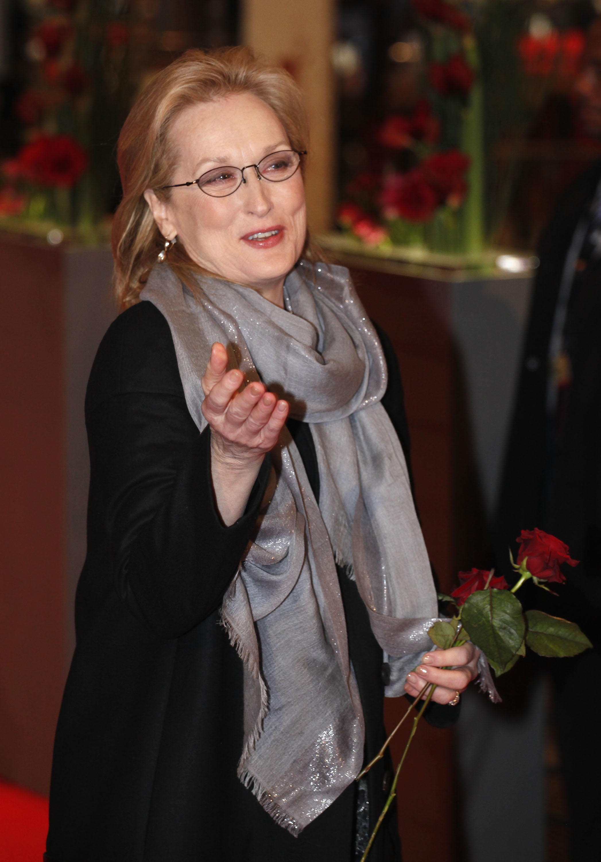 Meryl Streep à la première de "La dame de fer" lors de la sixième journée du 62e Festival international du film de Berlin au Berlinale Palast le 14 février 2012 à Berlin, Allemagne | Source : Getty Images