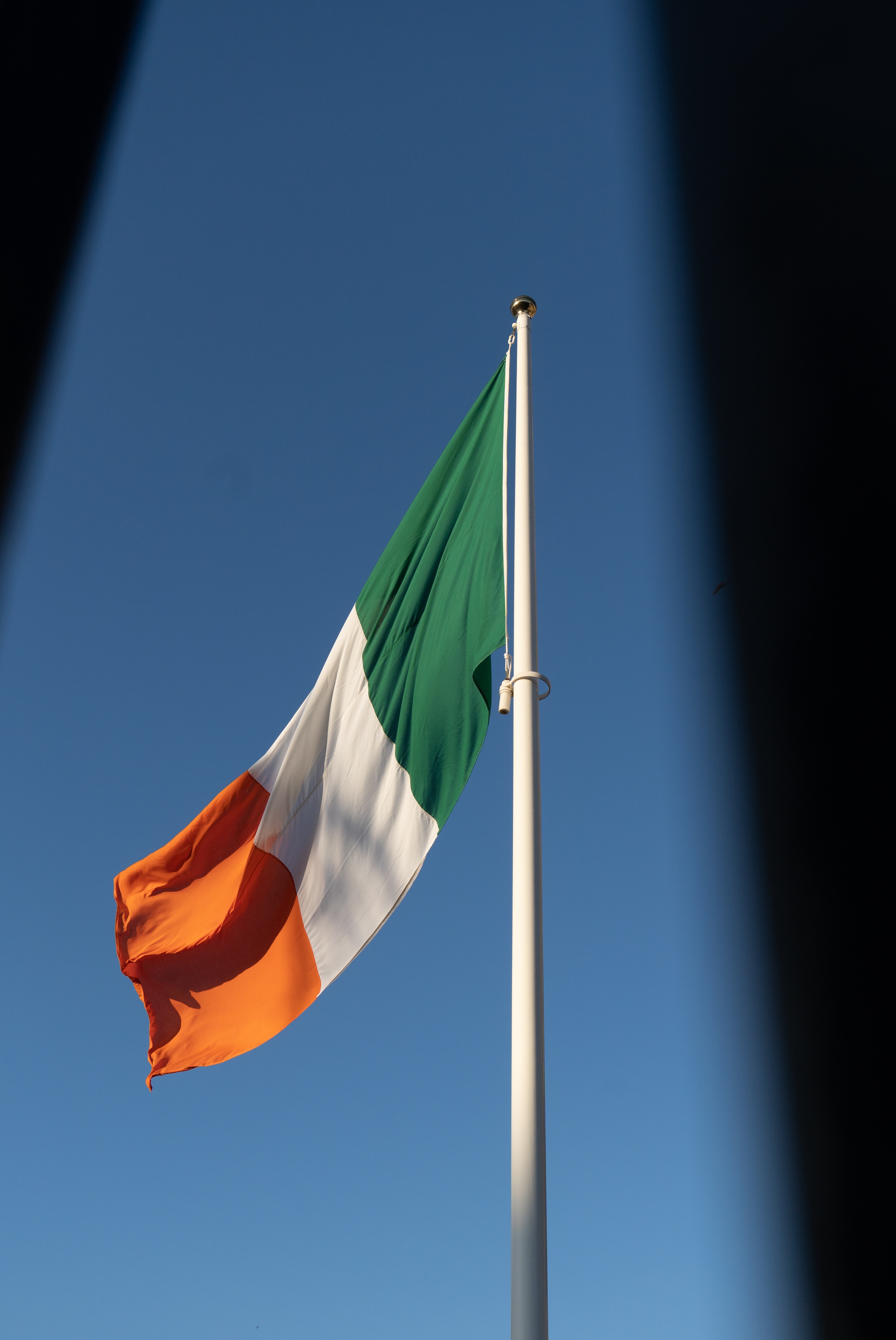 Le drapeau irlandais. | Source : Unsplash