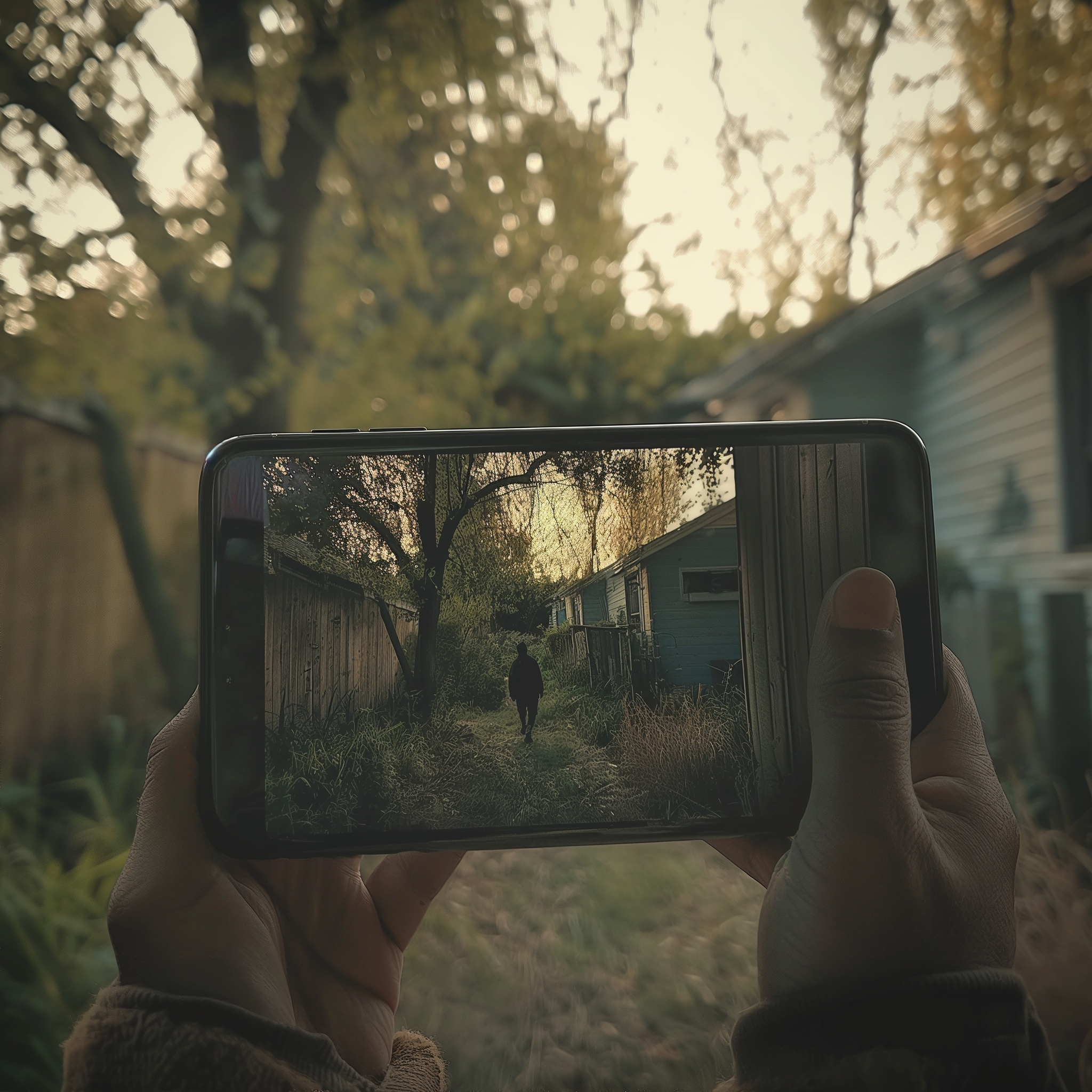 Une personne tenant un téléphone enregistre quelqu'un | Source : Midjourney