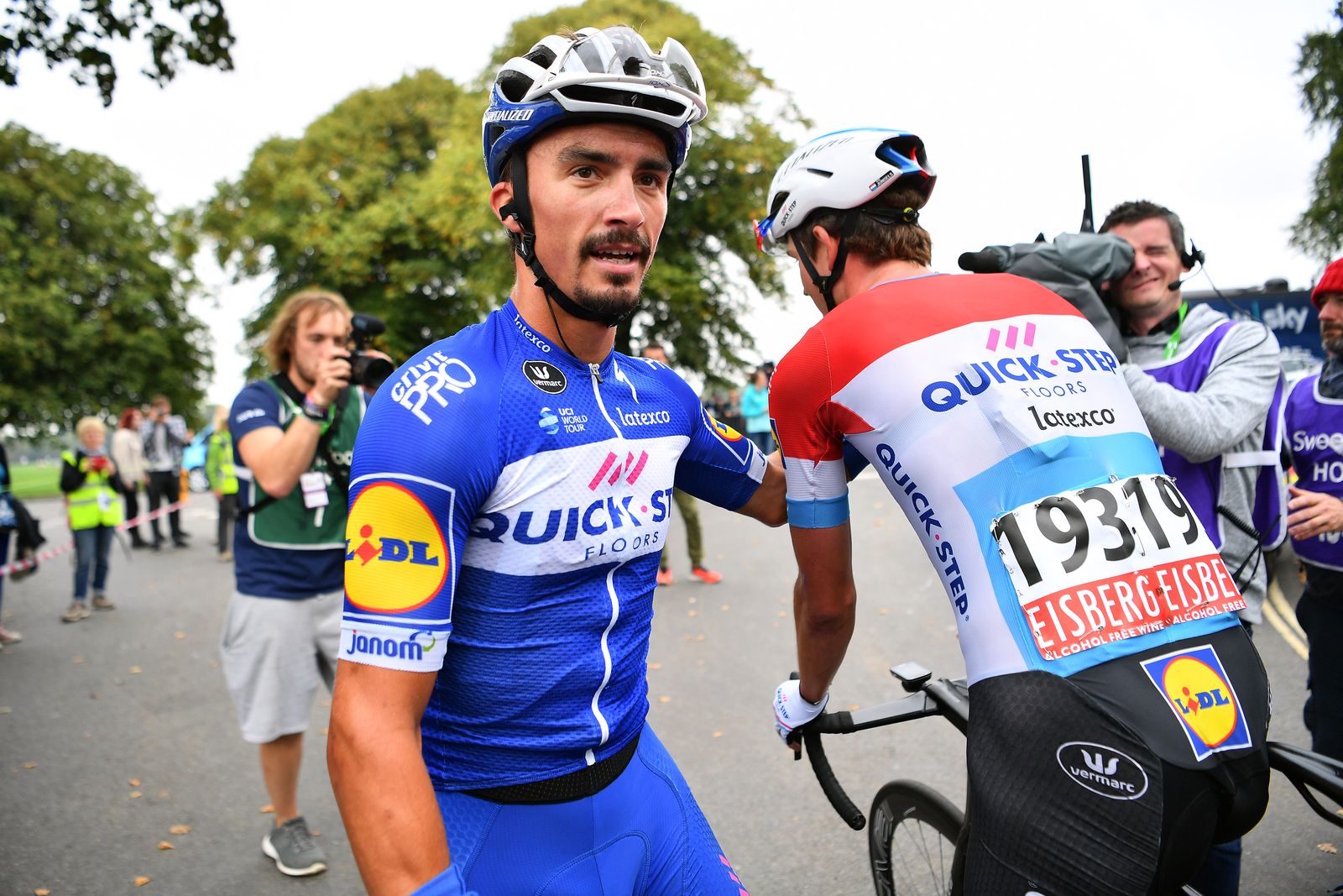 Le coureur cycliste Français Julian Alaphilippe. | Photo : Getty Images