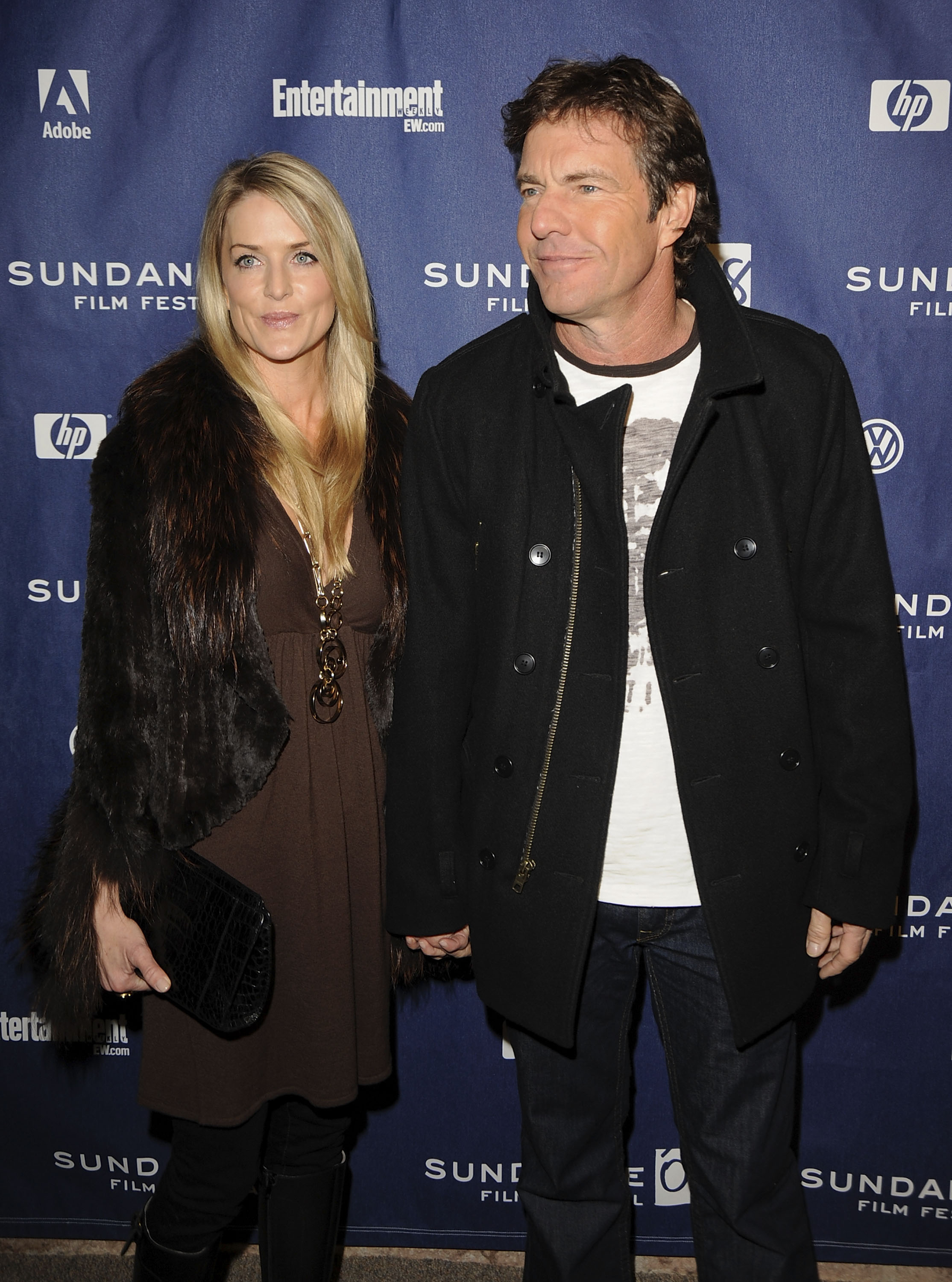 Dennis Quaid et Kimberly Buffington assistent au festival du film de Sundance le 27 janvier 2008 | Source : Getty Images