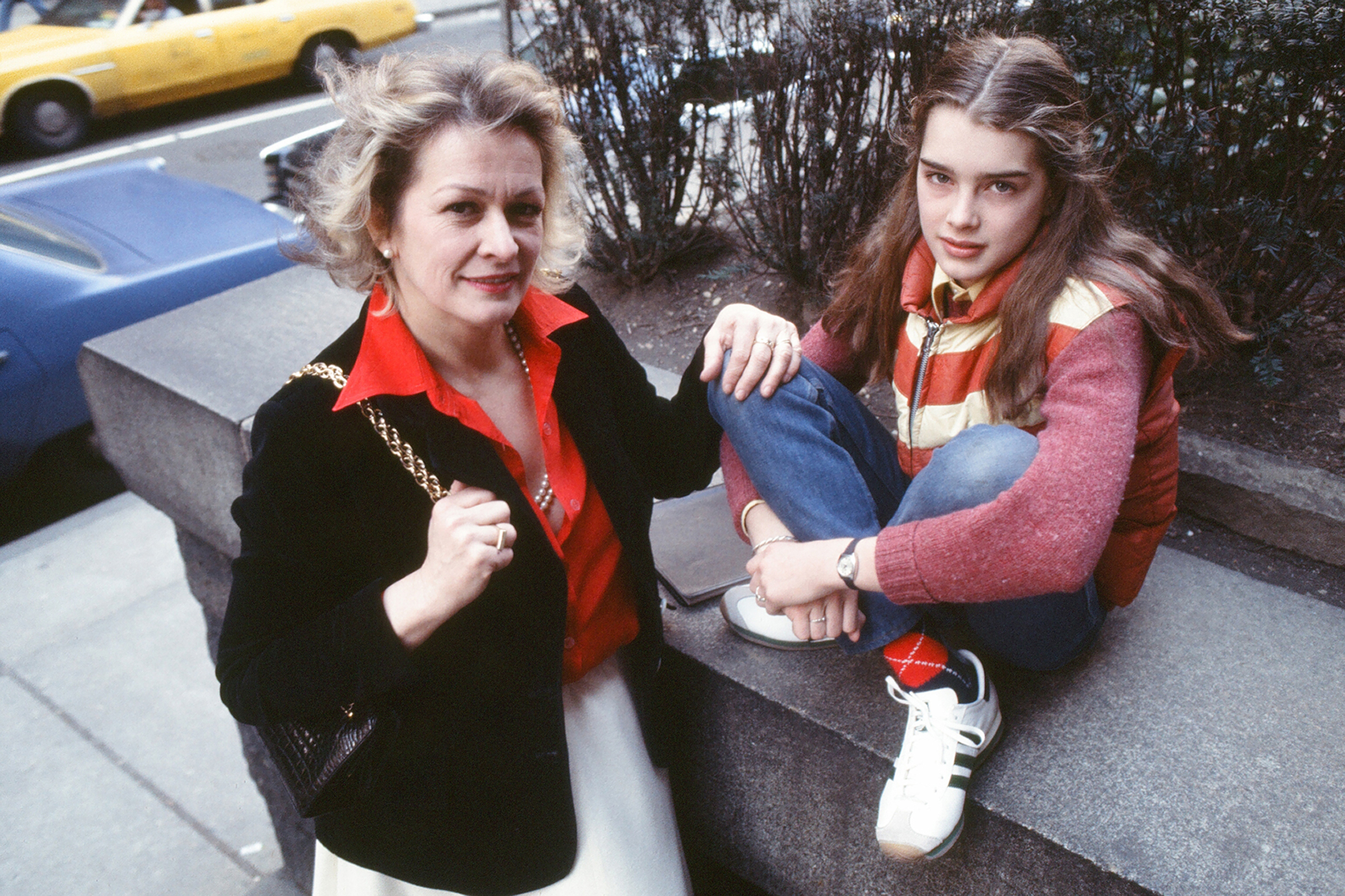 Brooke Shields et Teri Shields à New York en 1978 | Source : Getty Images