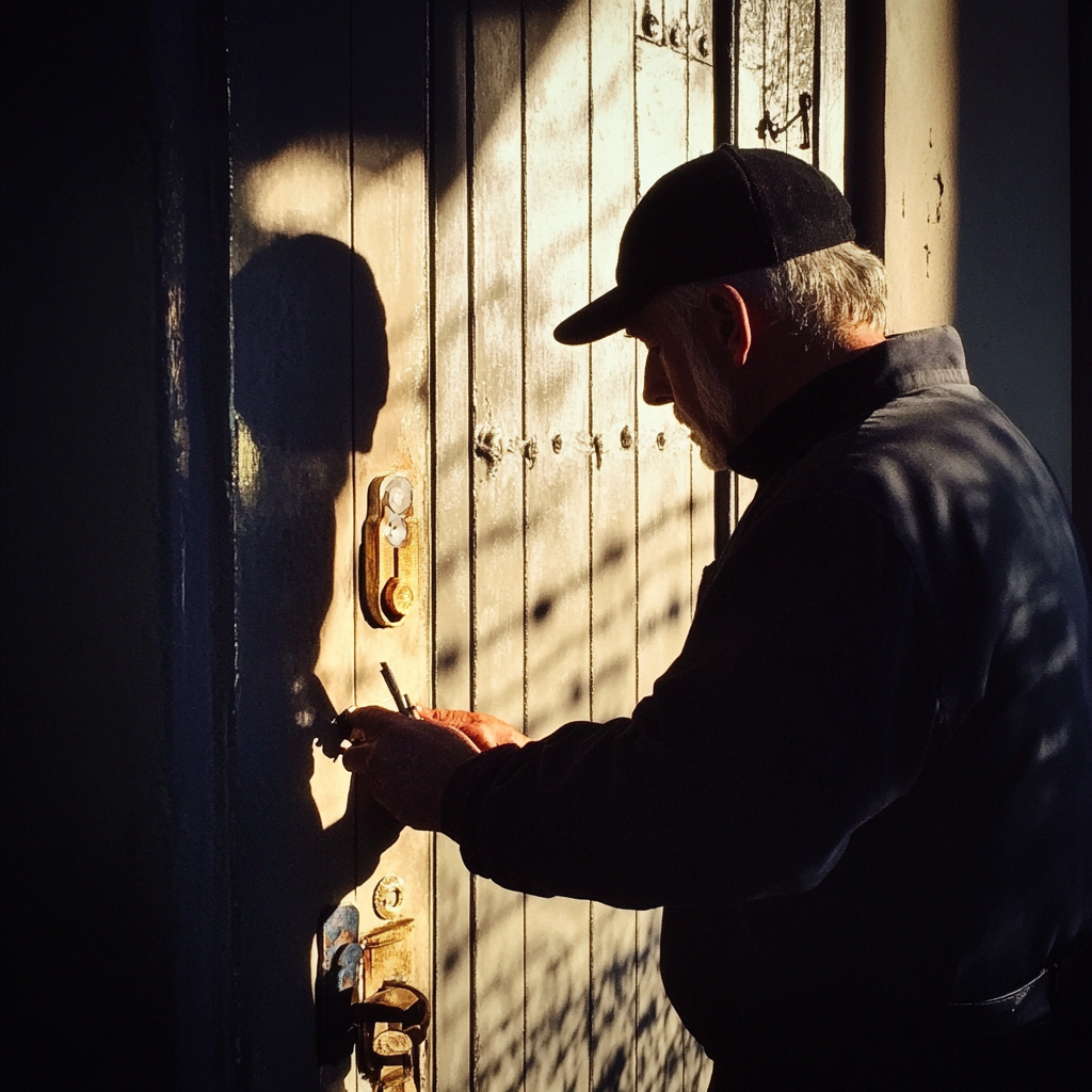 A working locksmith | Source: Midjourney