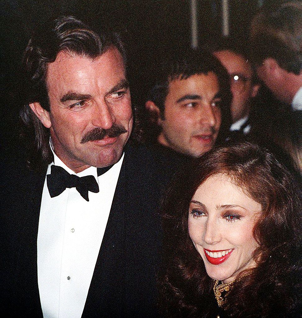 Tom Selleck et sa femme, Jillie Mack, lors d'un événement sur tapis rouge vers 1990 | Photo : Getty Images