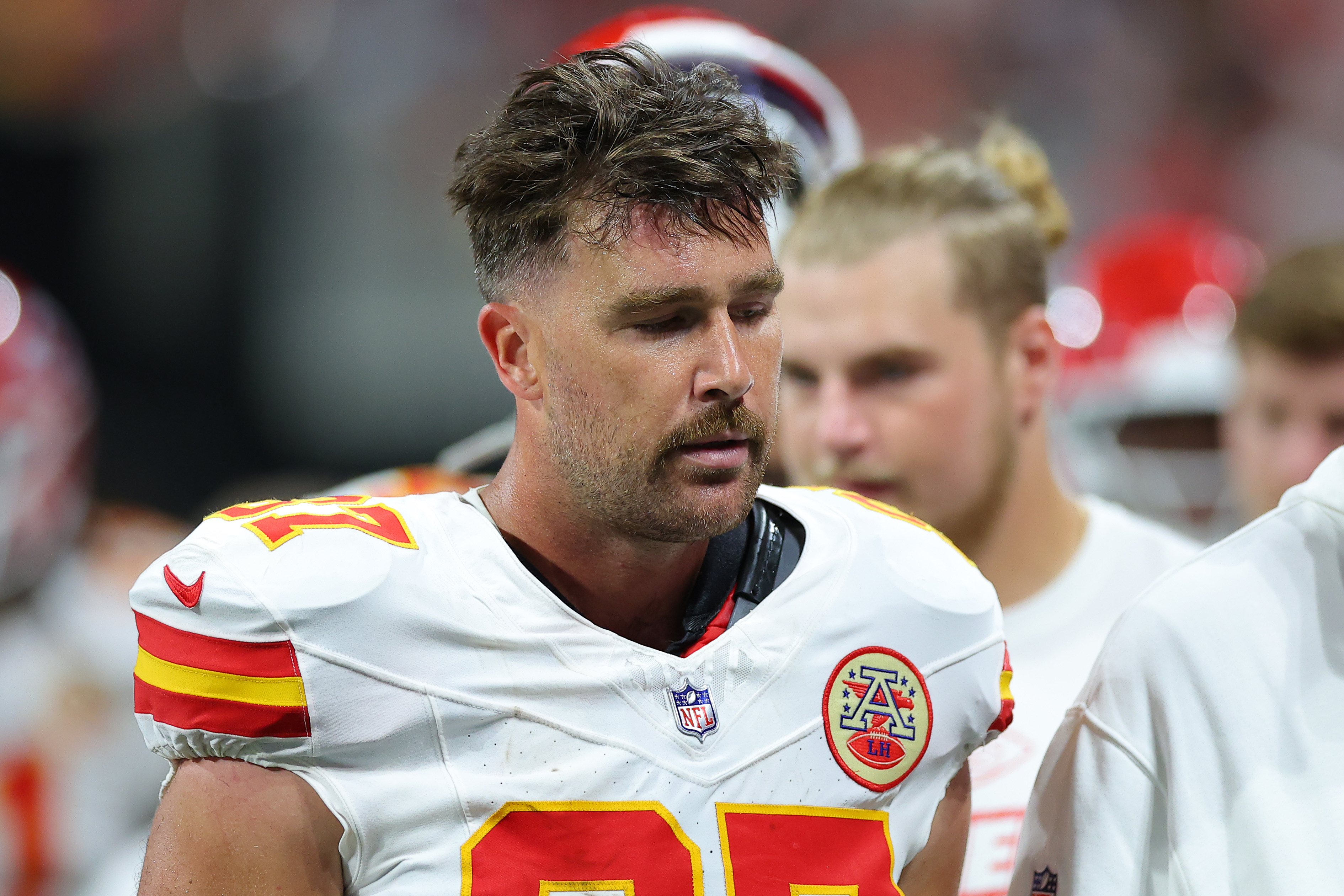 Travis Kelce le 22 septembre 2024 à Atlanta, en Géorgie | Source : Getty Images